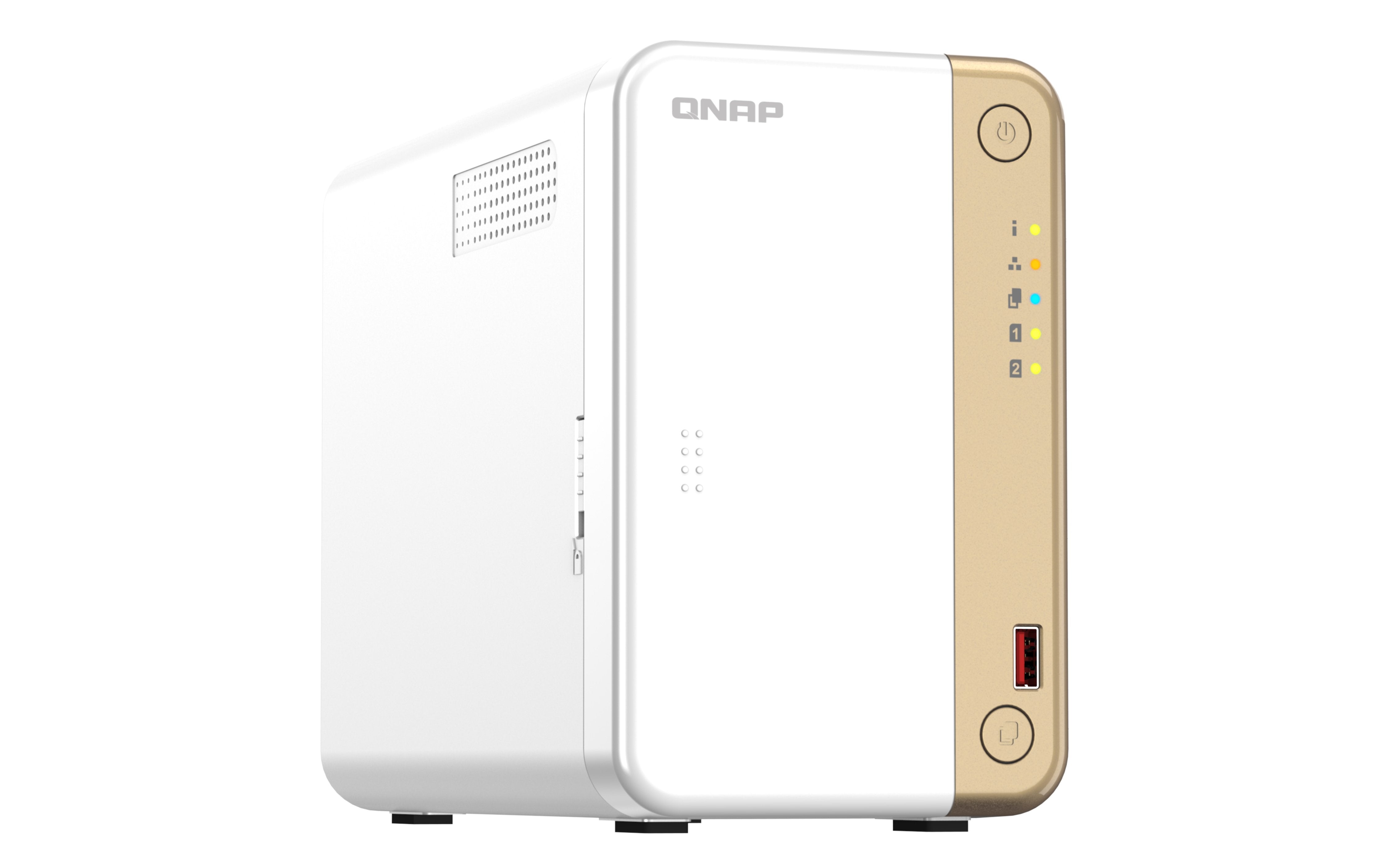 Nas Qnap Ts-262-4g  2xhdd-Bay 1x2.5gbe 4xusb