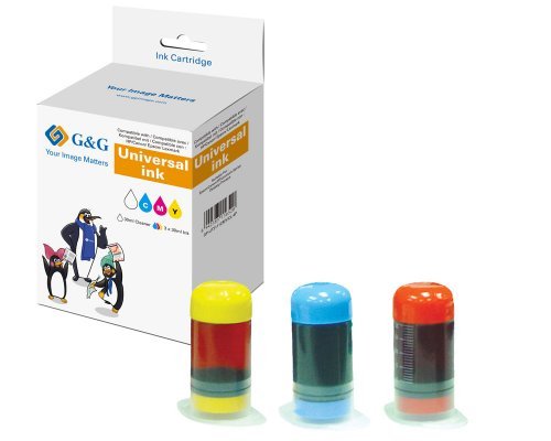 G&G Universal Inkjet Refillset 3x 30ml Color