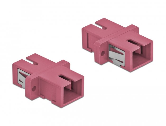 Delock 85995 Conector De Fibra Óptica Sc Hembra/Hembra