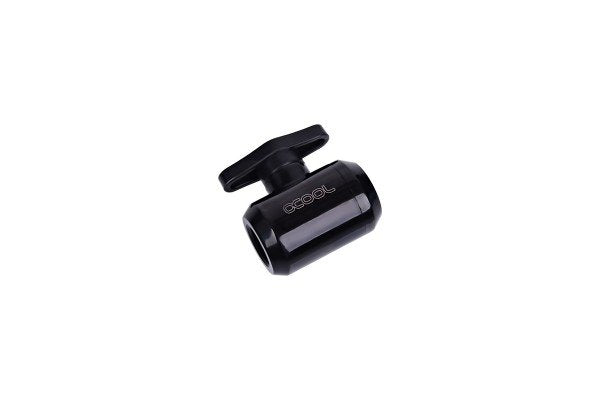 Racor Valvula Vaciado 2 Vias Alphacool Negro Llave Paso 2xg1/4 17142