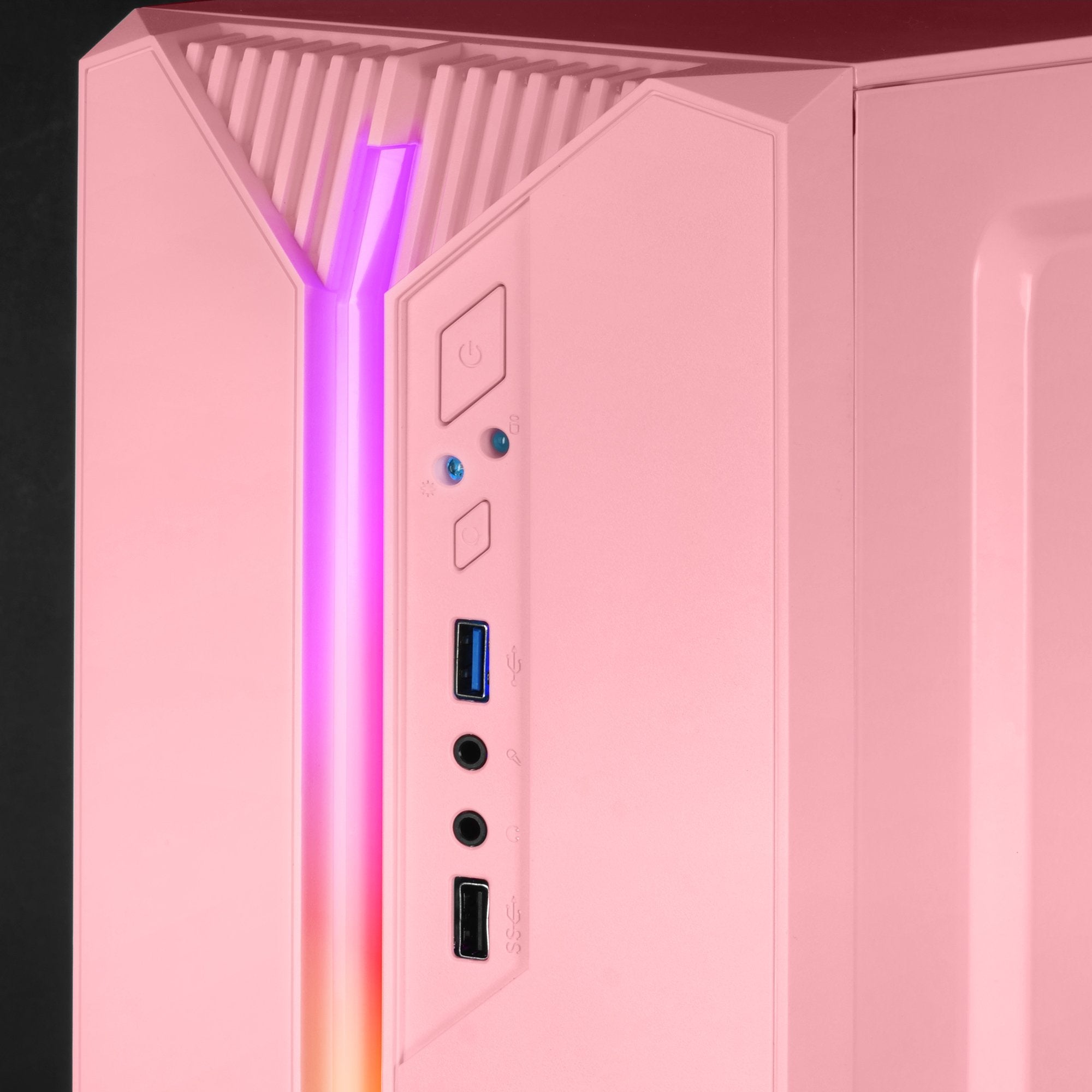 Caja Microatx Mc-S1 Rosa Mars Gaming