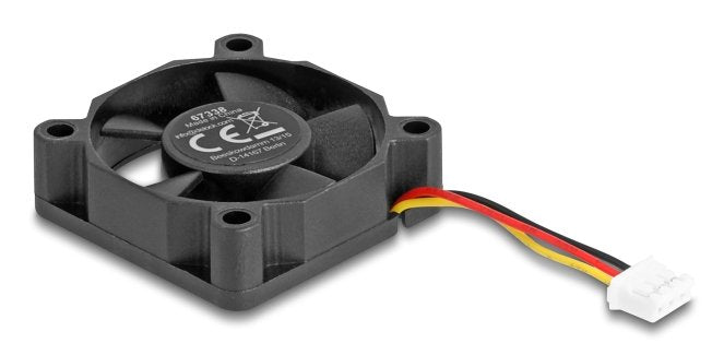 Axiallüfter 12 V Dc, 35 X 35 X 10 Mm Schwarz