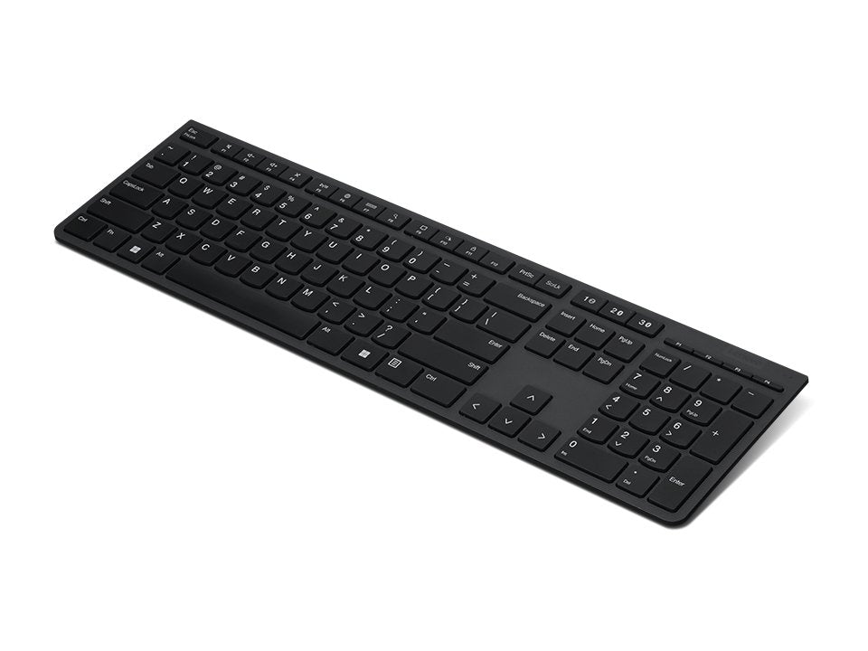 Lenovo Professional Wireless Rechargeable Keyboard-Us Euro