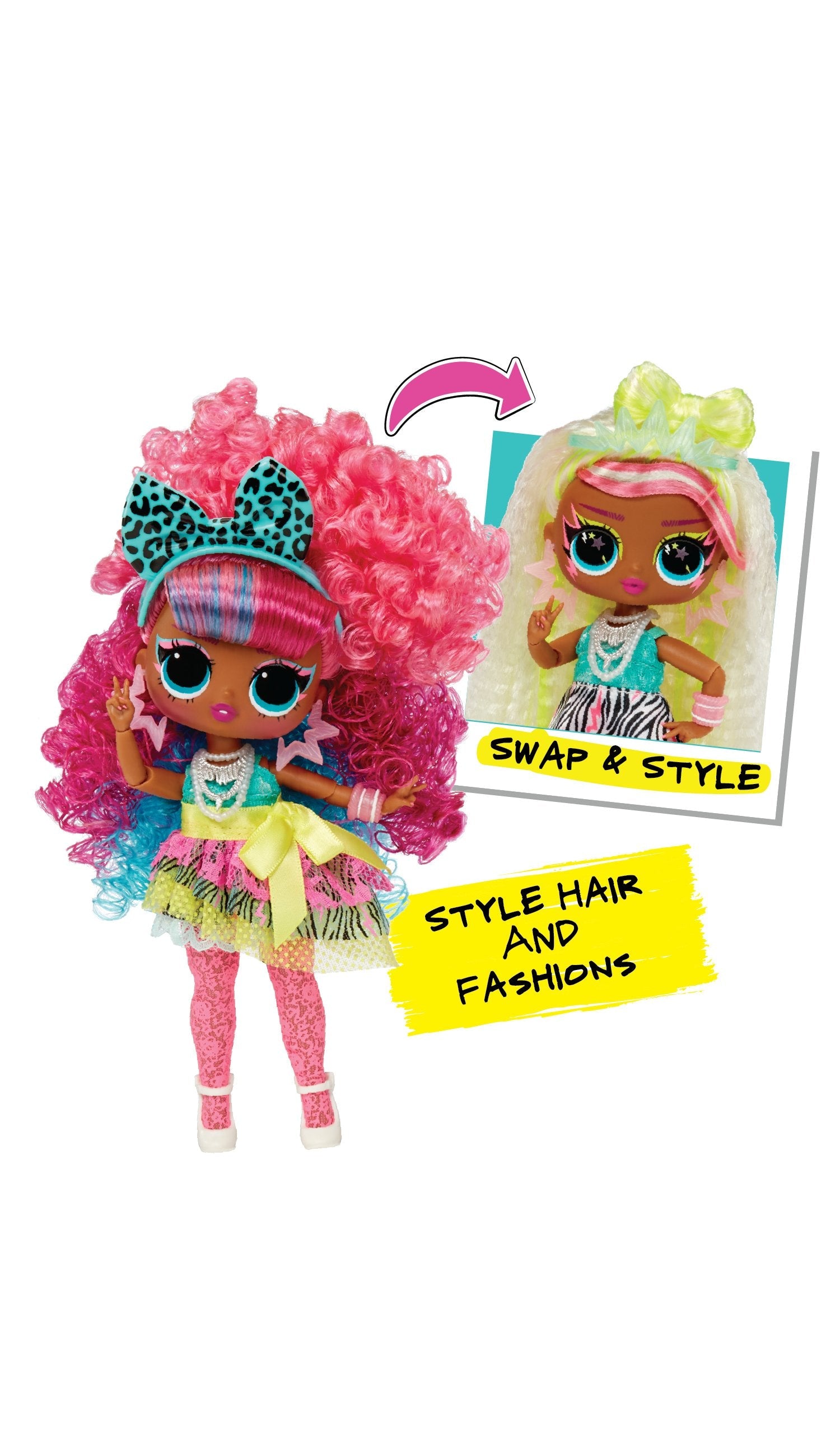 EAN 0035051593263 - L.O.L. Surprise! L.O.L. Surprise Tweens Surprise Swap Fashion Doll- Curls-2- Crimps Cora imagen 6