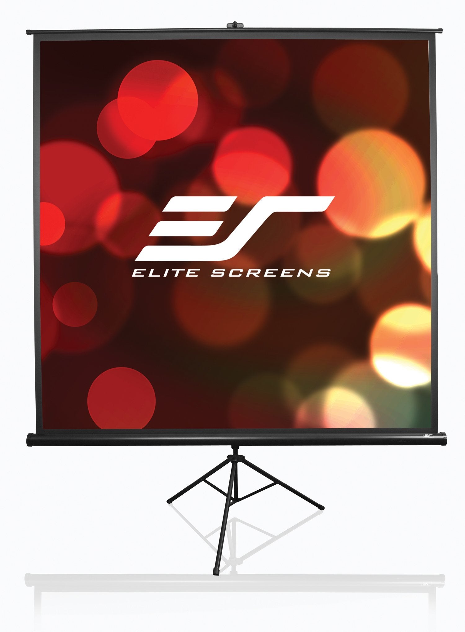 Pantalla  Elitescreens Trípode  Negro, 120", 4:3, Maxwhite T120uwv1