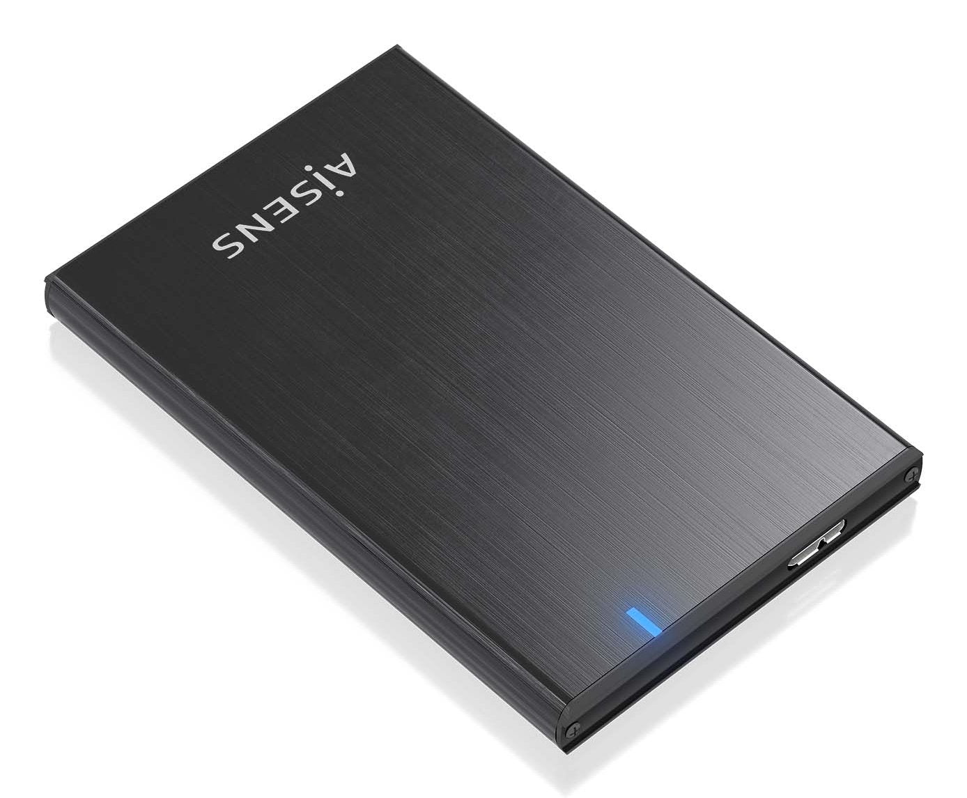 Aisens Caja Externa 2,5&Quot; Ase-2528b 9.5mm Sata A Usb 3.0/Usb3.1 Gen1, Negra