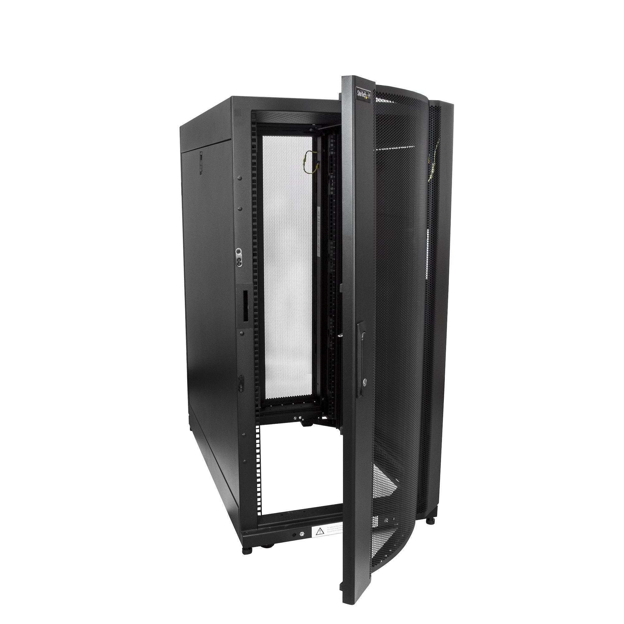 Startech.Com Rk2537bkm Armario Rack 25u Rack O Bastidor Independiente Negro