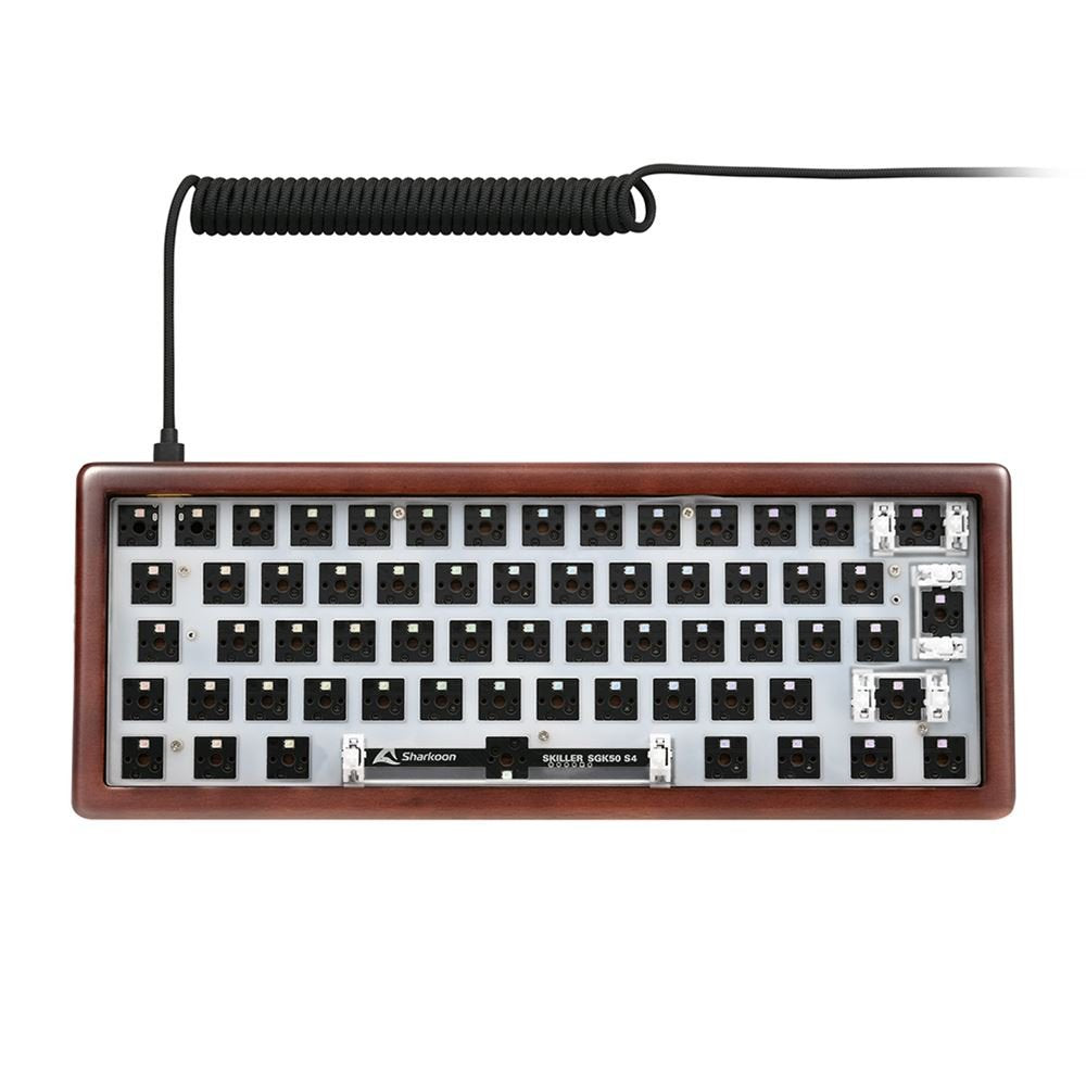 EAN 4044951042760 - Sharkoon SGK50 S4 teclado Hogar USB No Alemán Madera imagen 4