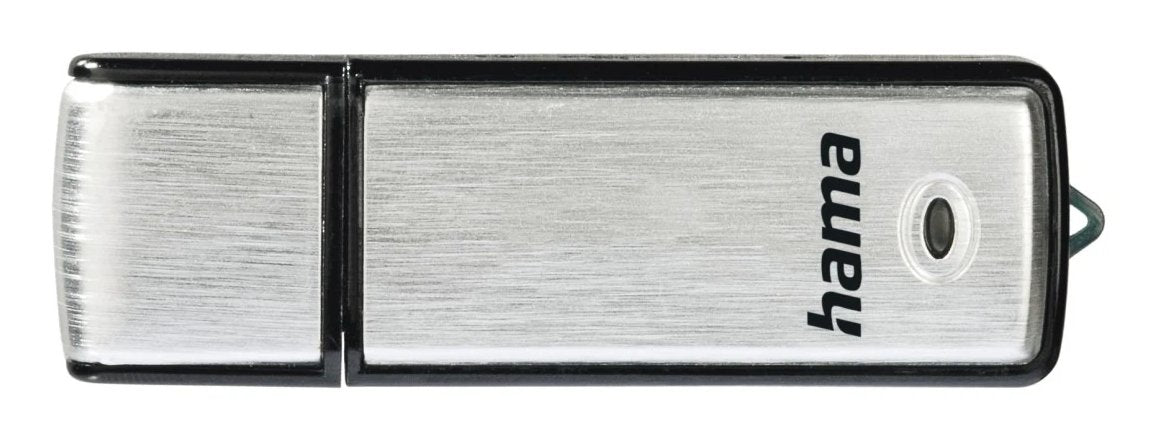 Hama Fancy Memoria Pendrive Usb 2.0 Con Tapa - 128gb De Capacidad - 15mb/S De Transferencia - Aluminio Cepillado -