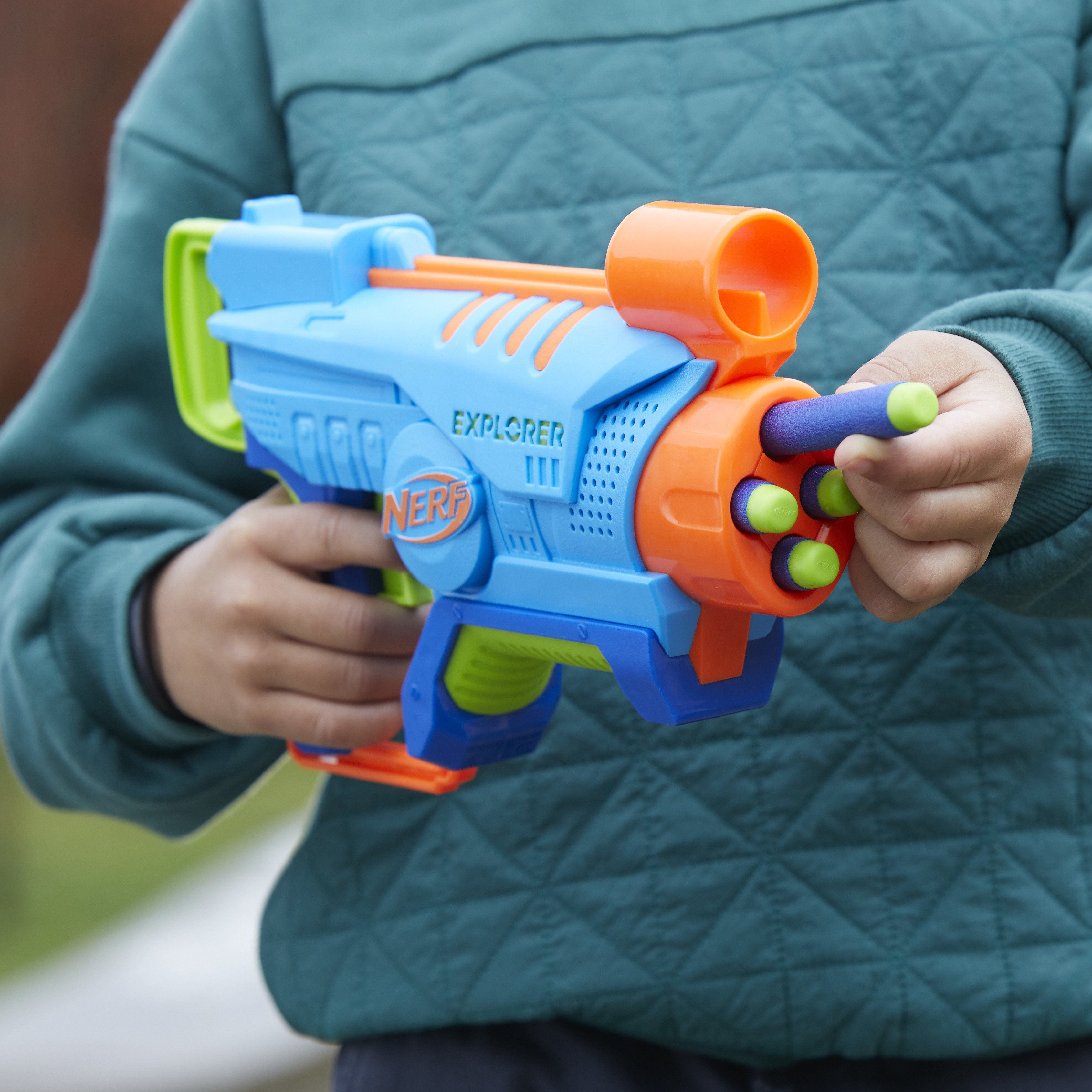 Pistola Hasbro Nerf Elite Junior Explorer, F6367eu4