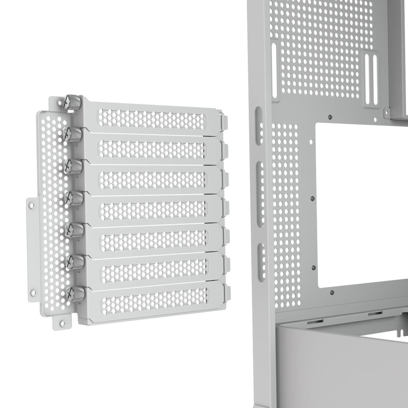 Caja Pc Cougar Midi-Tower, Fv270, Blanco