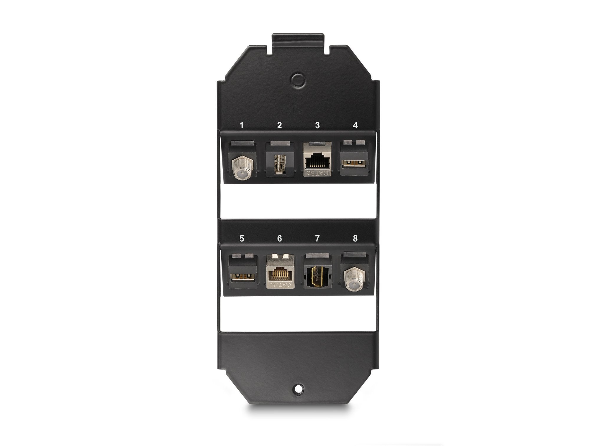 Delock 88062 Montaje Keystone De 8 Puertos Para Tanque De Piso