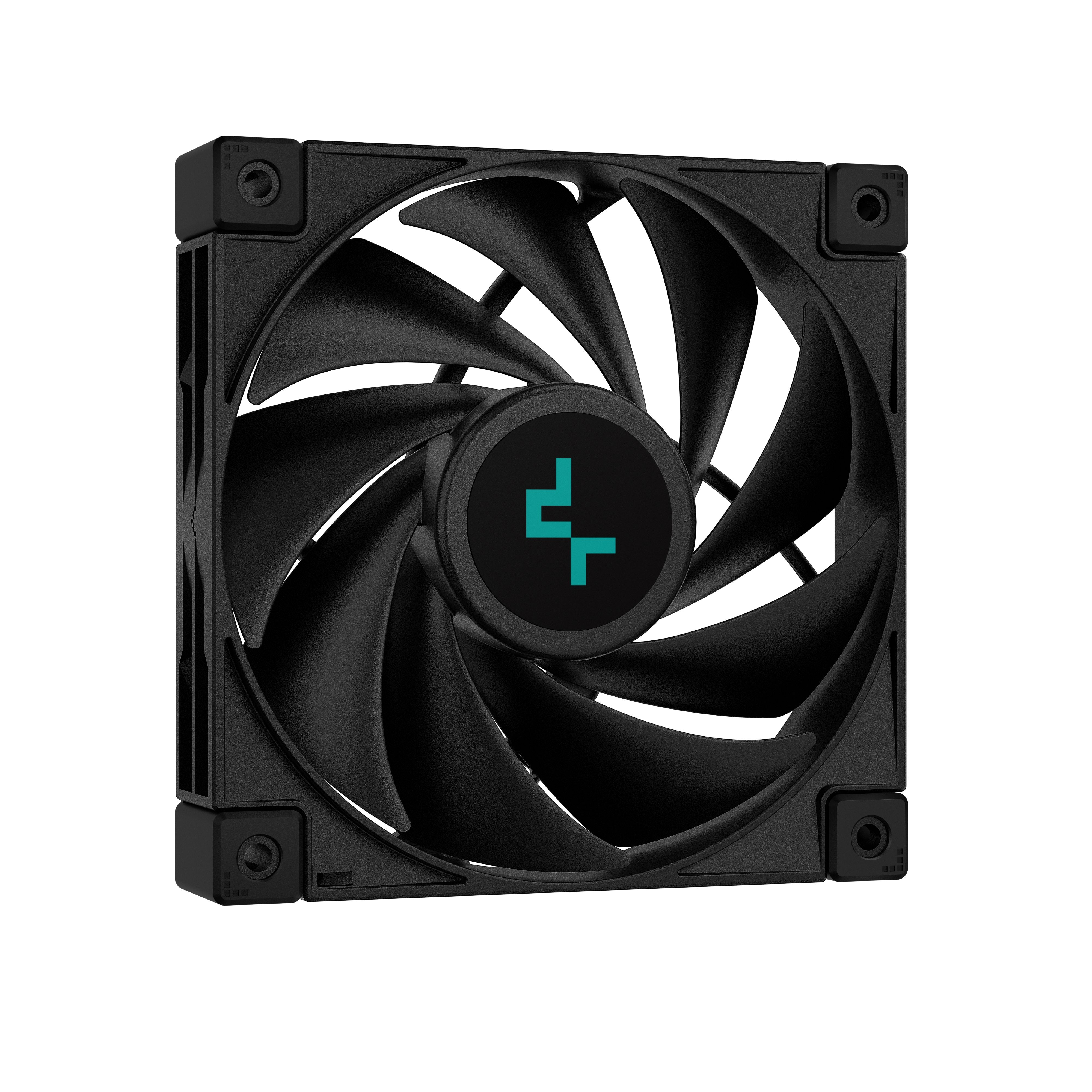 EAN 6933412727804 - DeepCool AK400 ZERO DARK Procesador Refrigerador de aire 12 cm Negro 1 pieza(s) imagen 8