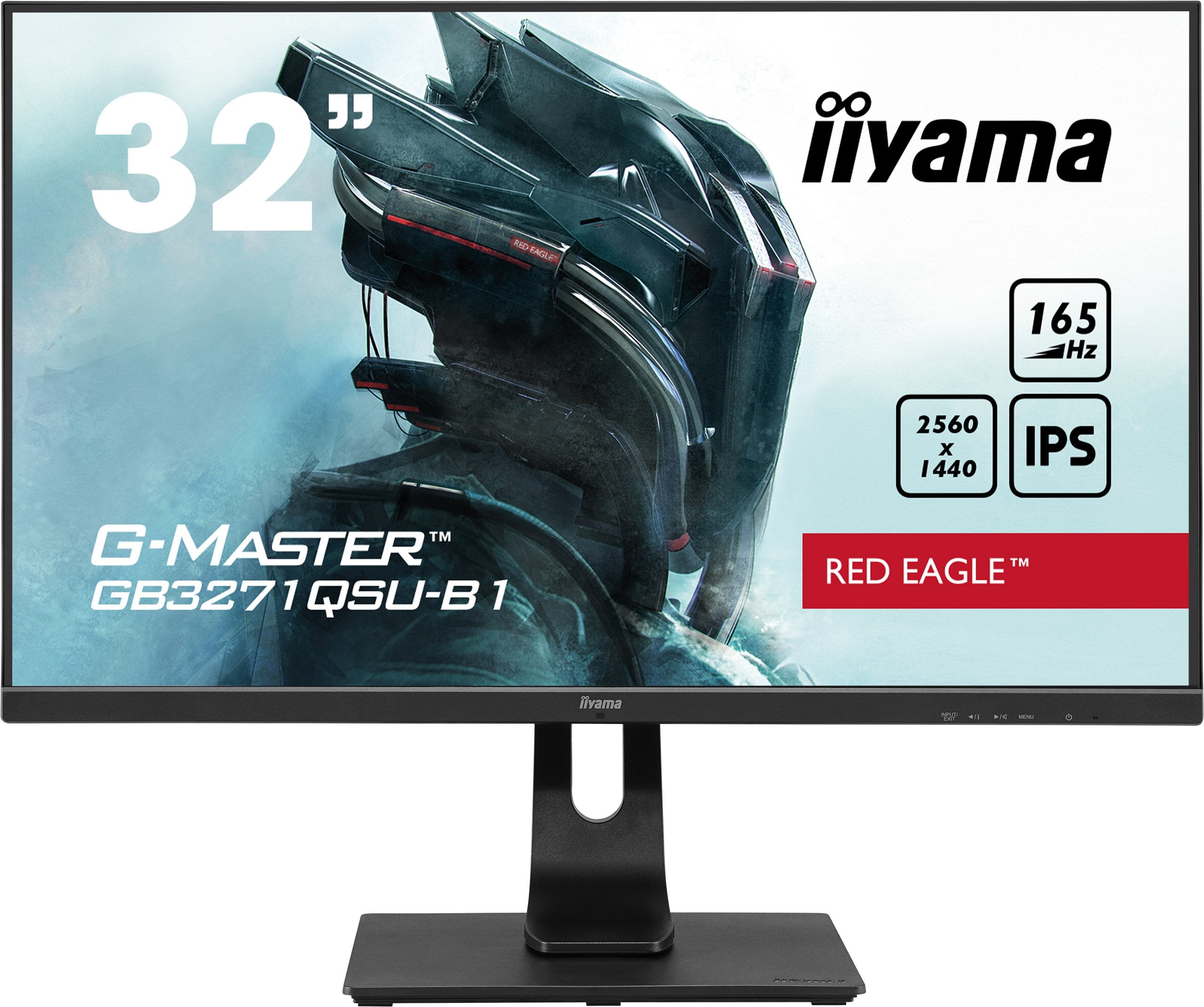 EAN 4948570118168 - iiyama G-MASTER GB3271QSU-B1 pantalla para PC 80 cm (31.5") 2560 x 1440 Pixeles Wide Quad HD LED Negro imagen 3