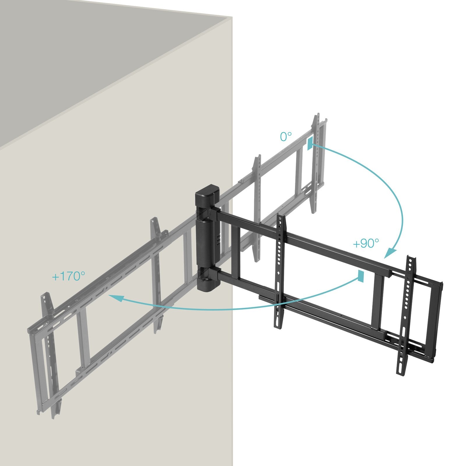 Soporte Pared Eléctrico "Órbita" 32-75"