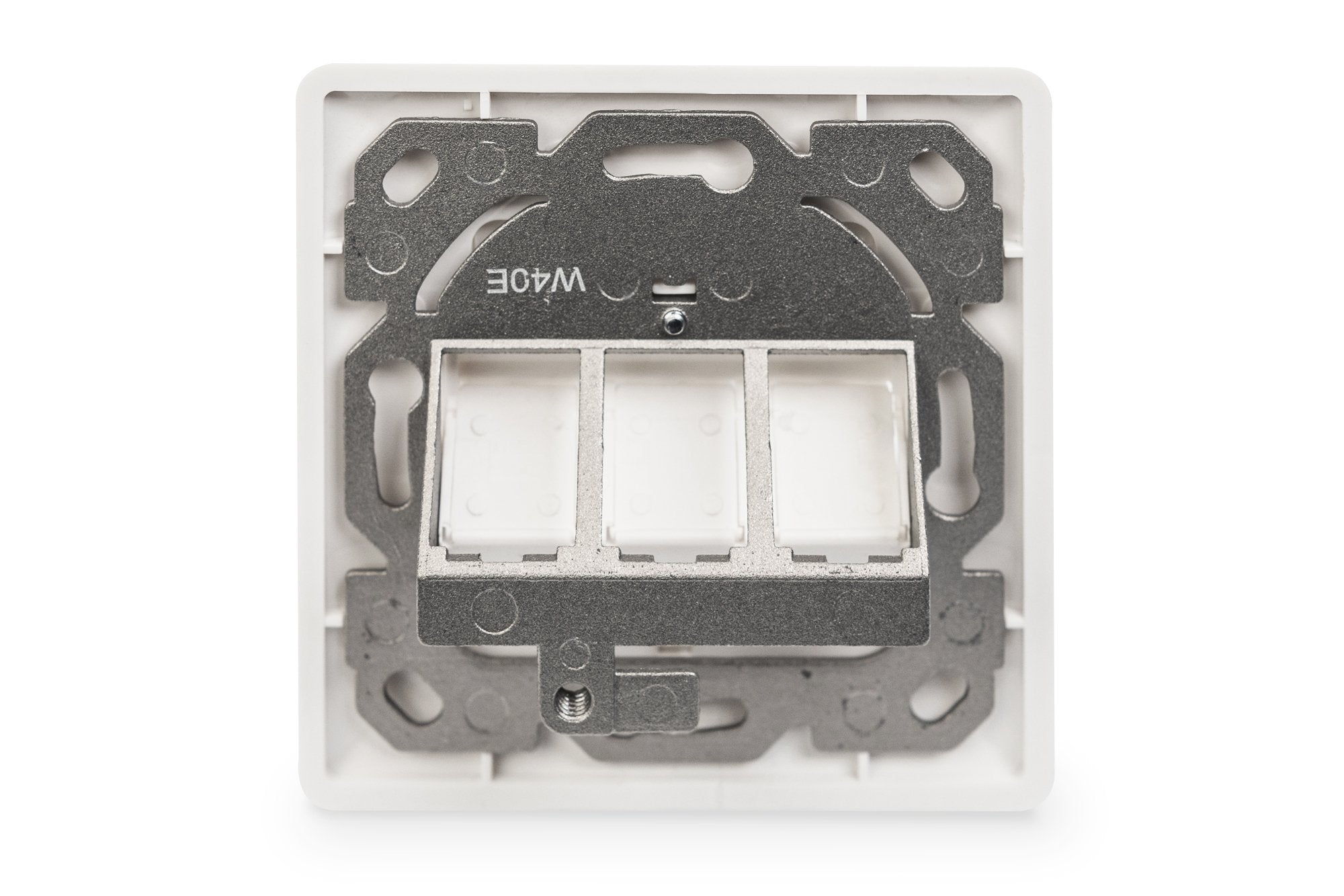 Digitus Toma Para Módulos Keystone, Marco De 80 X 80 Mm Y Placa Central De 50 X 50 Mm