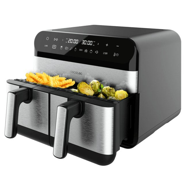 Freidora De Aire Cecotec Cecofry Advance 9000 Inox 9l 2800w