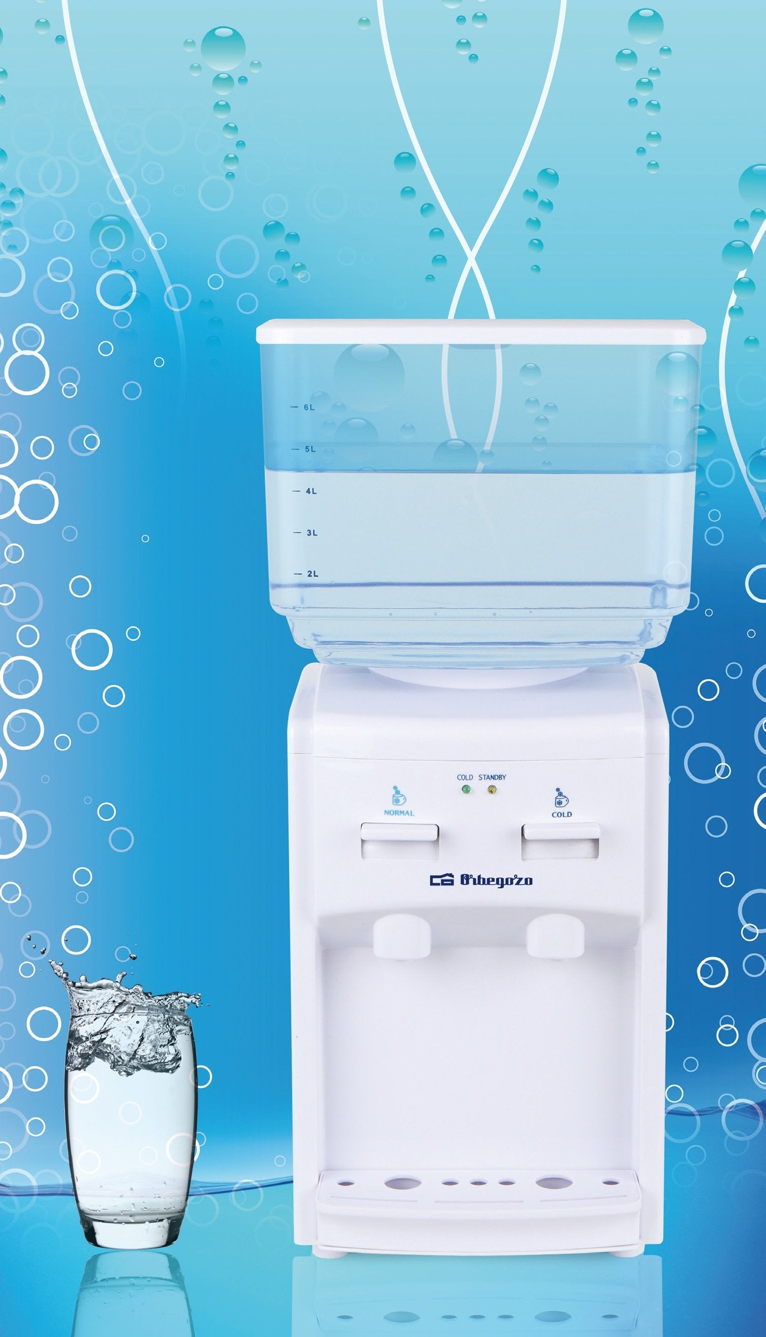 EAN 8436044529382 - Orbegozo DA 5525 Blanco 7 L imagen 1