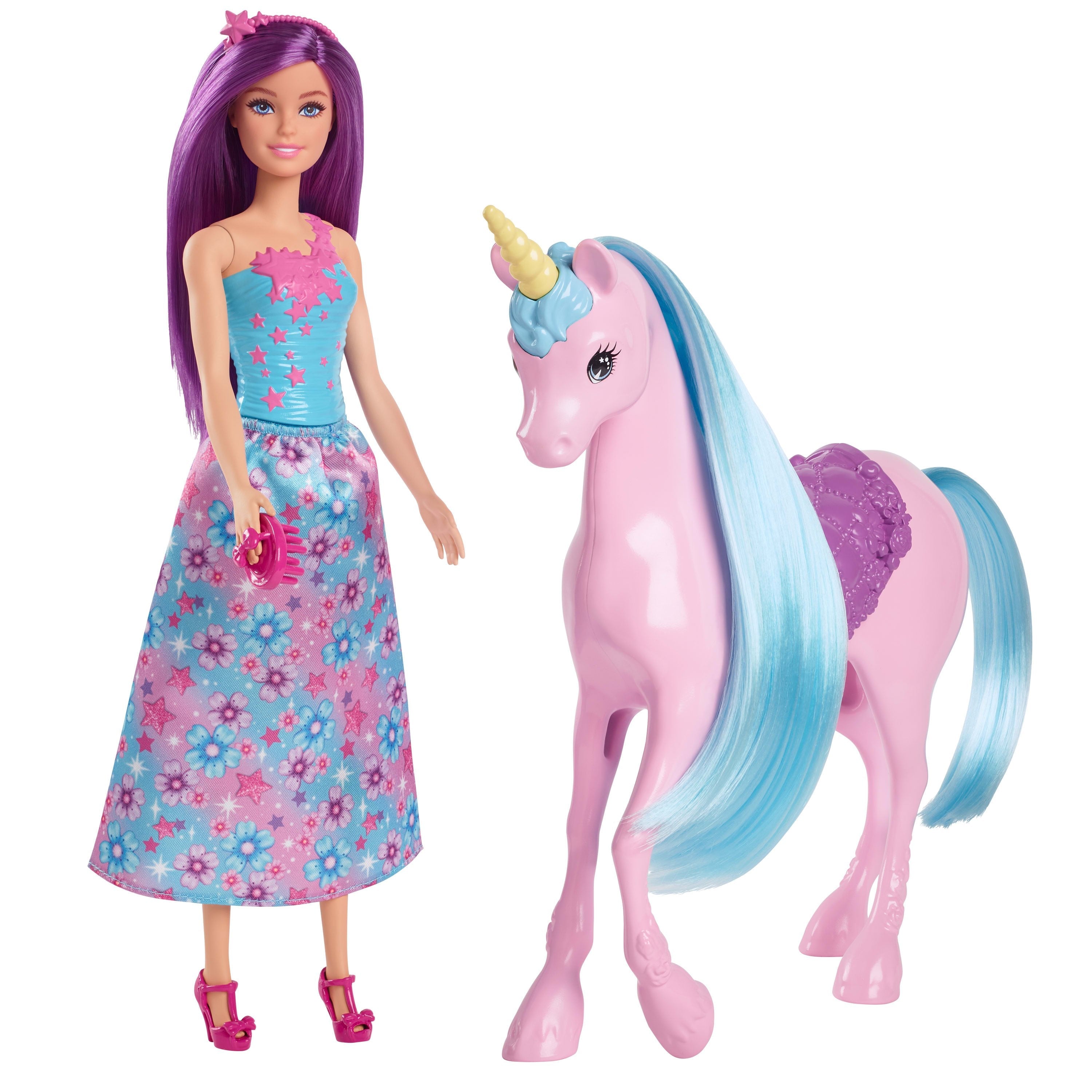 Muñeca Y Su Unicornio Barbie