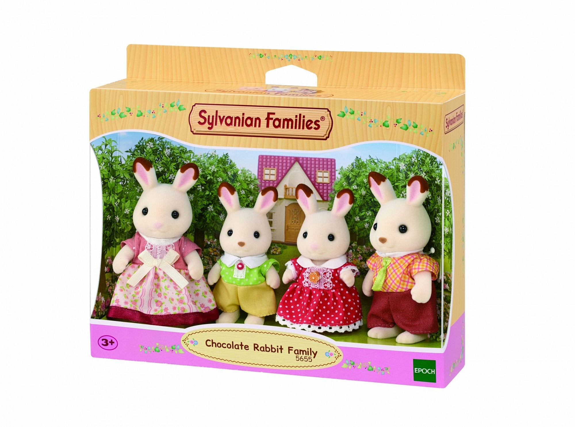 Epoch Sylvanian Families - Schokoladenhasen Familie 5655