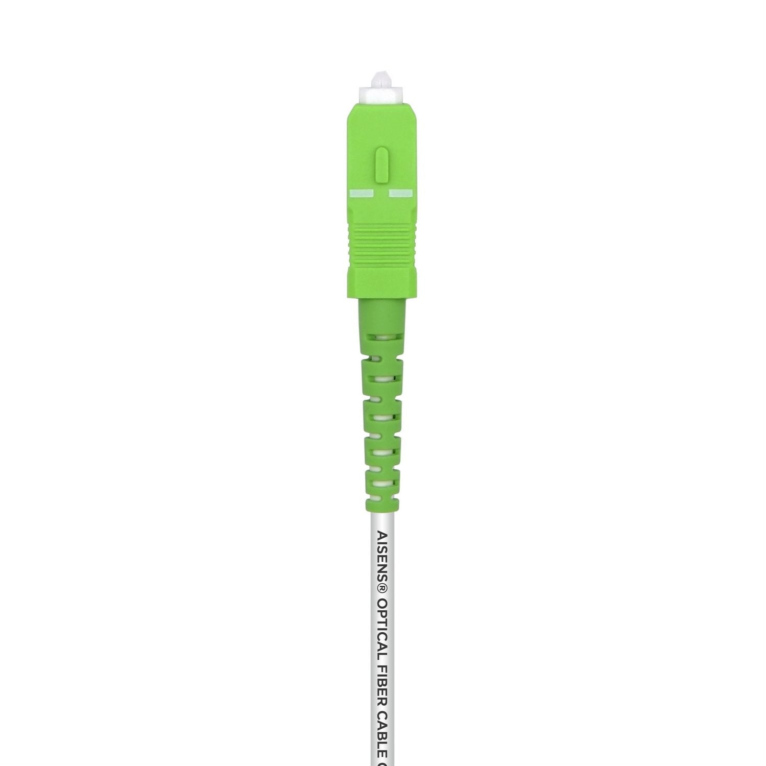 Aisens Cable Fibra Optica G657a2 3.0 9/125 Smf Simplex Cpr Dca Lszh - Sc/Apc-Sc/Apc - 15m - Blanco