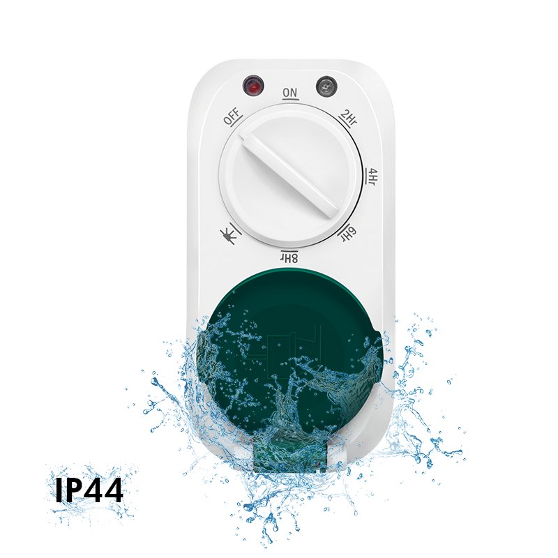 Logilink Enchufe Con Temporizador  Con Sensor Crepúsculo, Ip44, Outd
