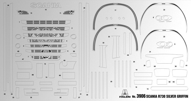 EAN 8001283039062 - Italeri 3906 Modelo a escala de camión/tráiler Kit de montaje 1:24 imagen 2