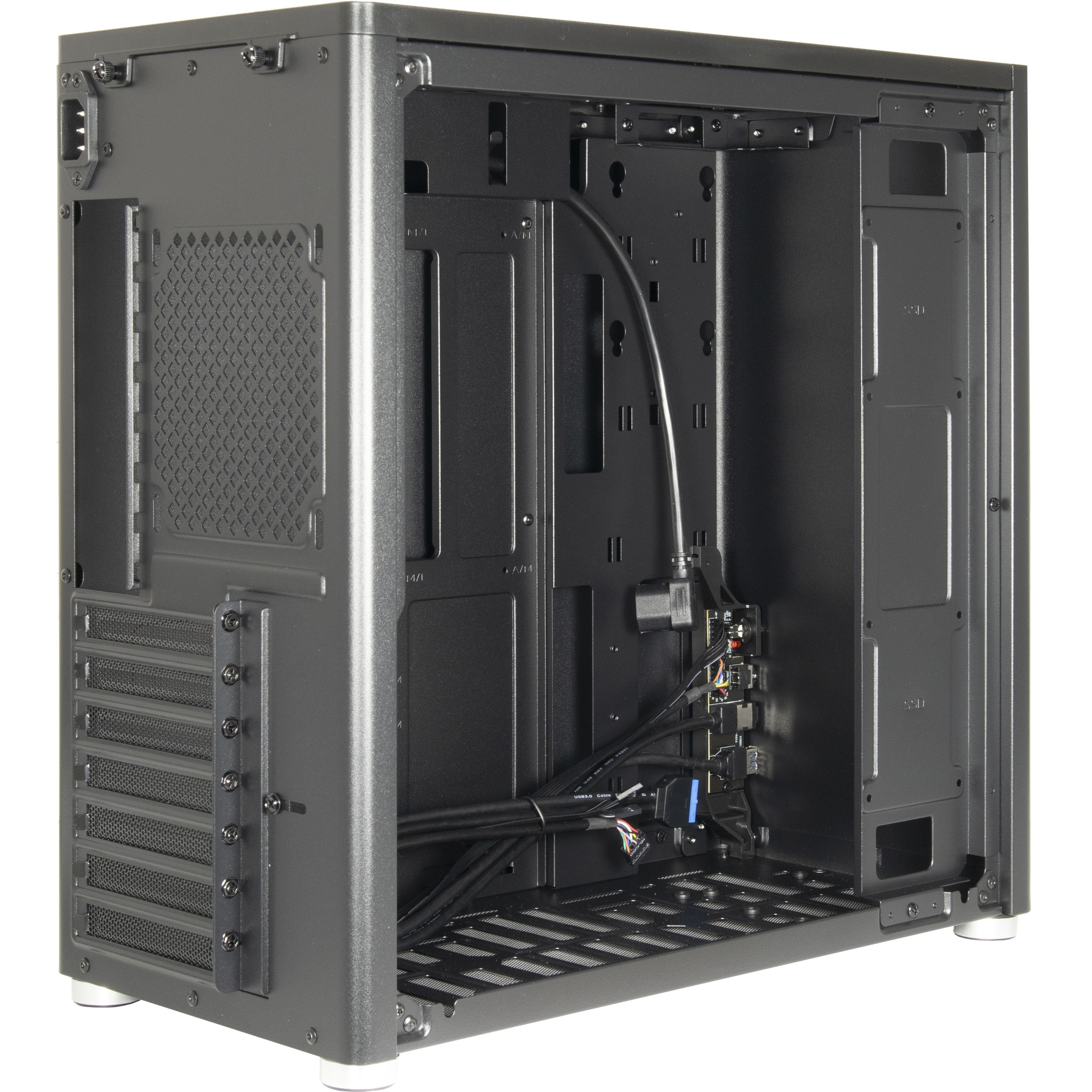 EAN 4260455648455 - Inter-Tech X2 Duplex Pro Midi Tower Negro imagen 6