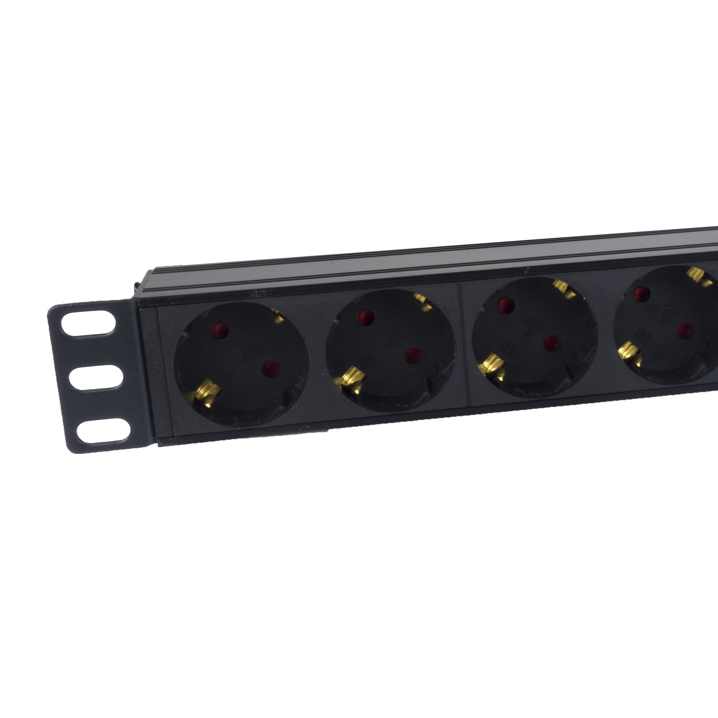 Regleta Con Interruptor Phasak Bns 3535 8 Tomas De Corriente Cable 2m Negro