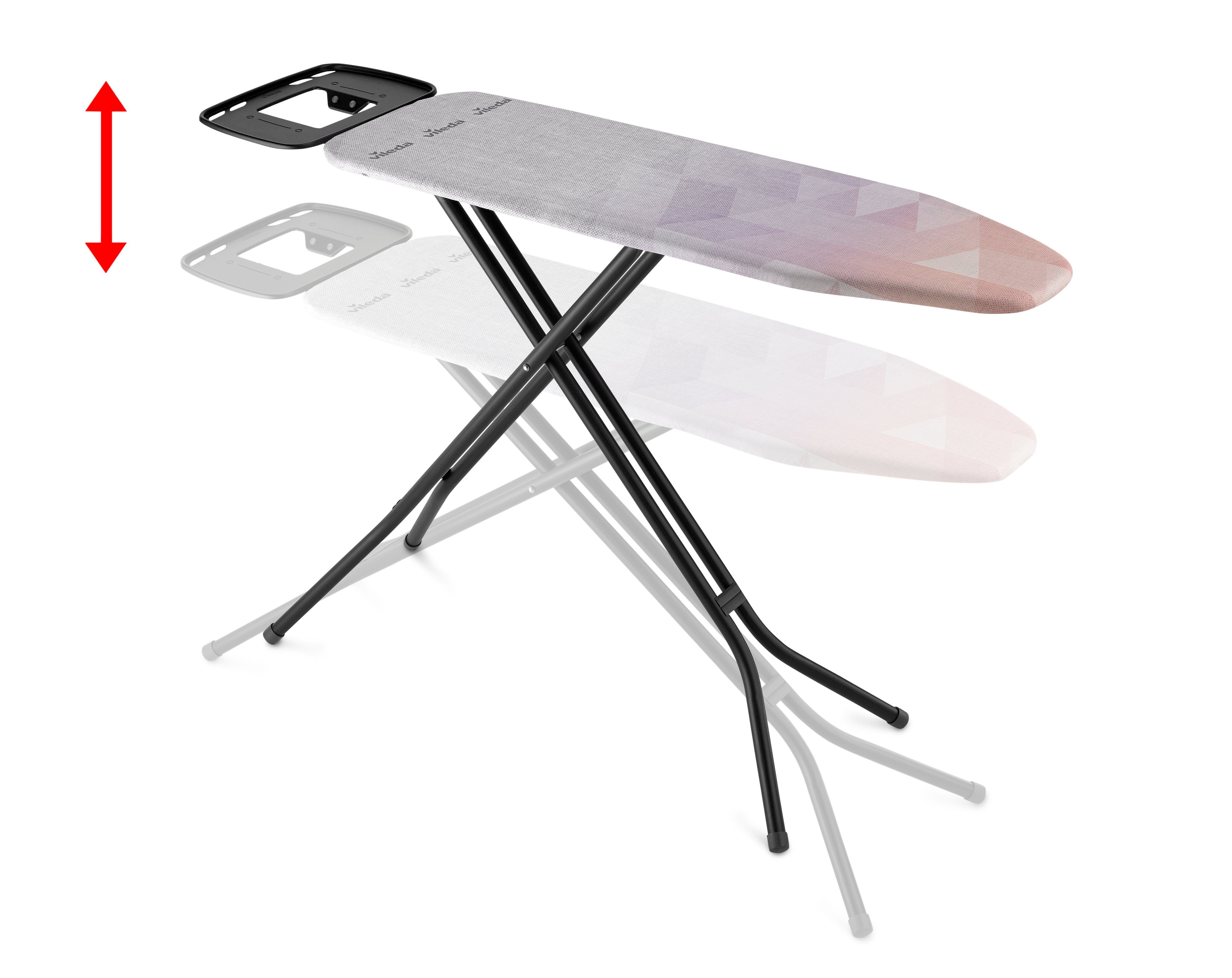 EAN 4023103241343 - Vileda Diamond Tabla de planchar de tamaño completo 1200 x 380 mm imagen 9