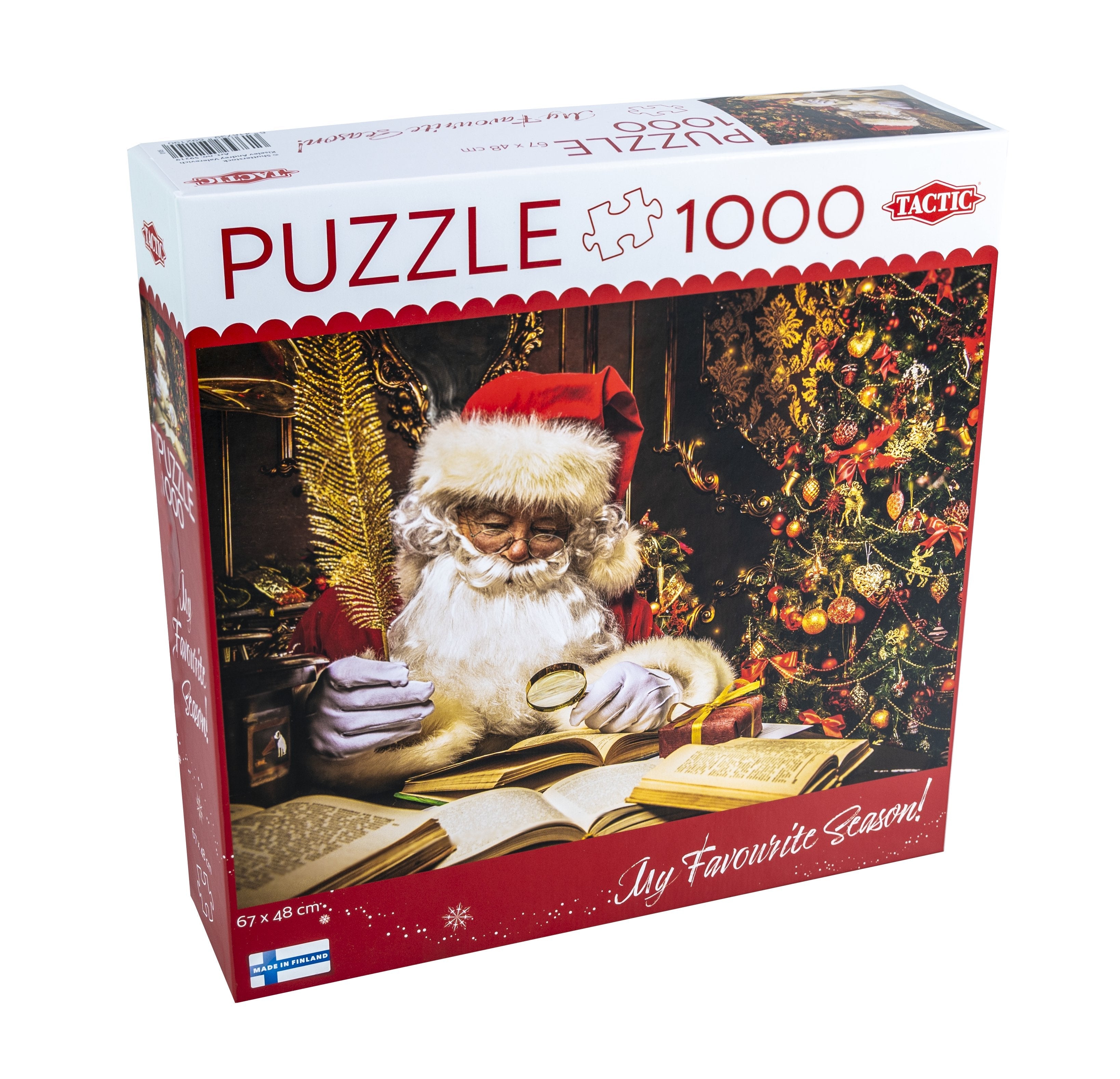Puzzle 1000 Elementów Swiety Mikolaj W Swoim Domu