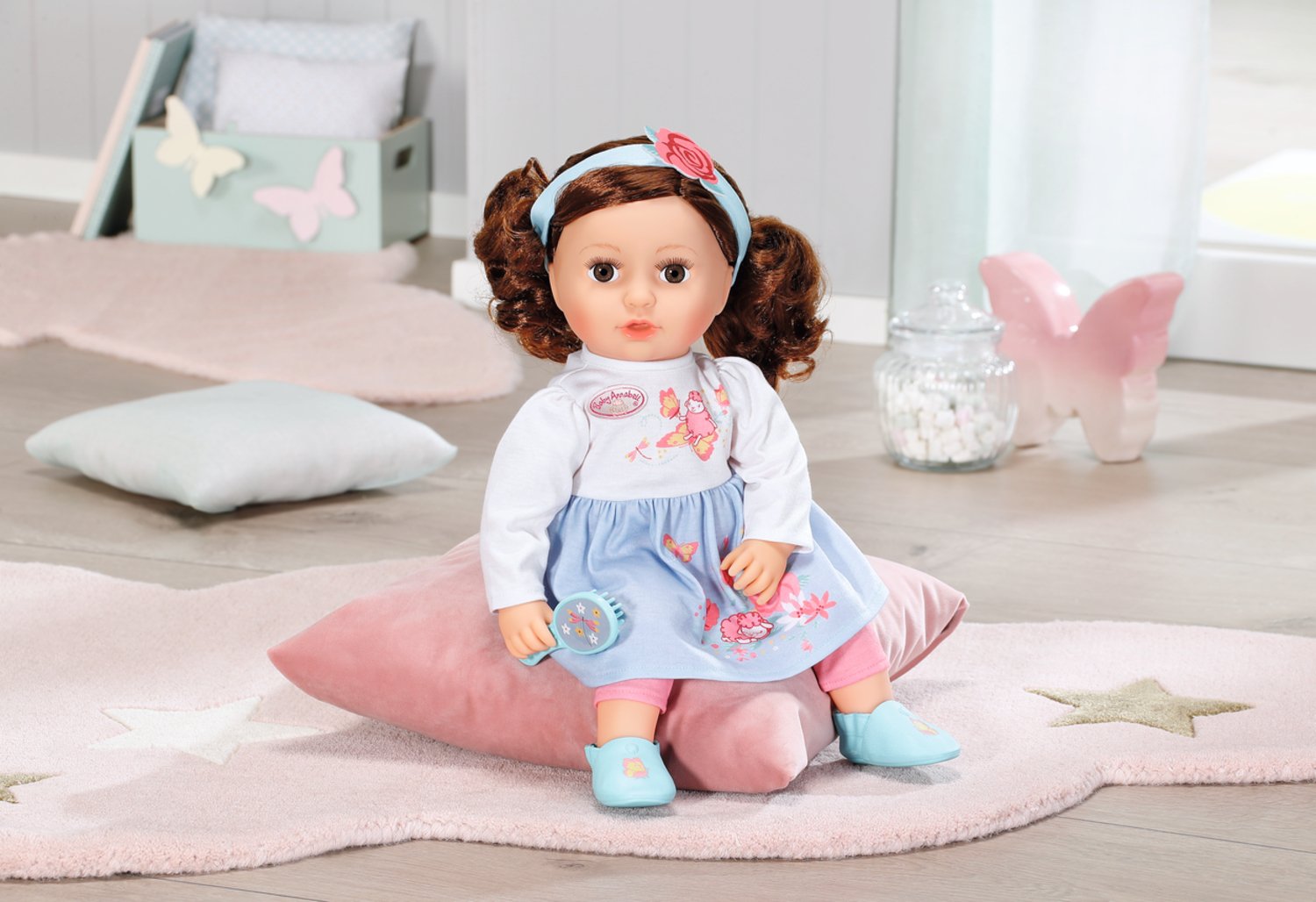 Muñeca Zapf Creation Baby Annabell® Sophia 43cm Brünett, Puppe 707234