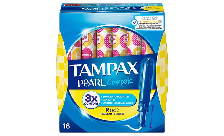 Tampon Tampax Pearl Regular 16