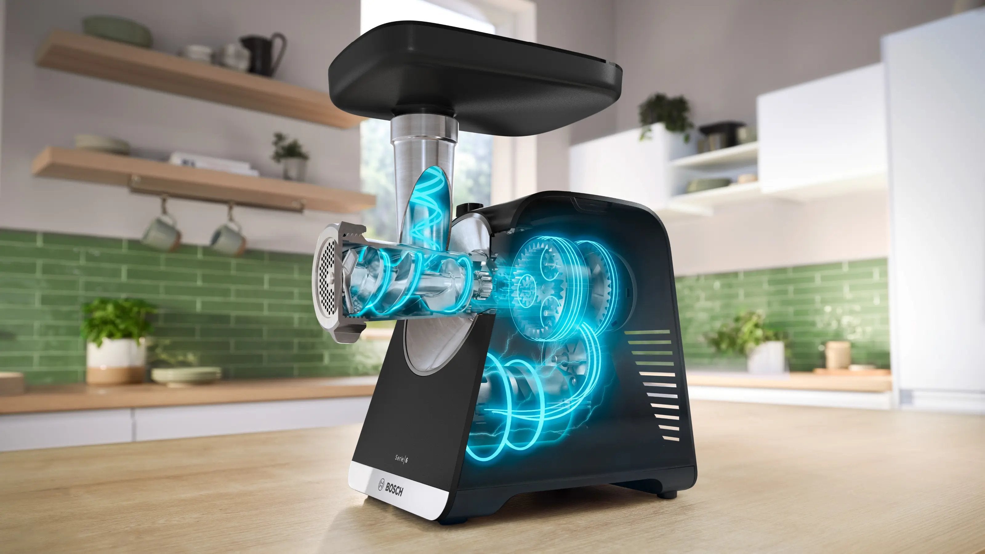 EAN 4242005456079 - Bosch Serie 6 picadora 2100 W Negro, Plata imagen 19