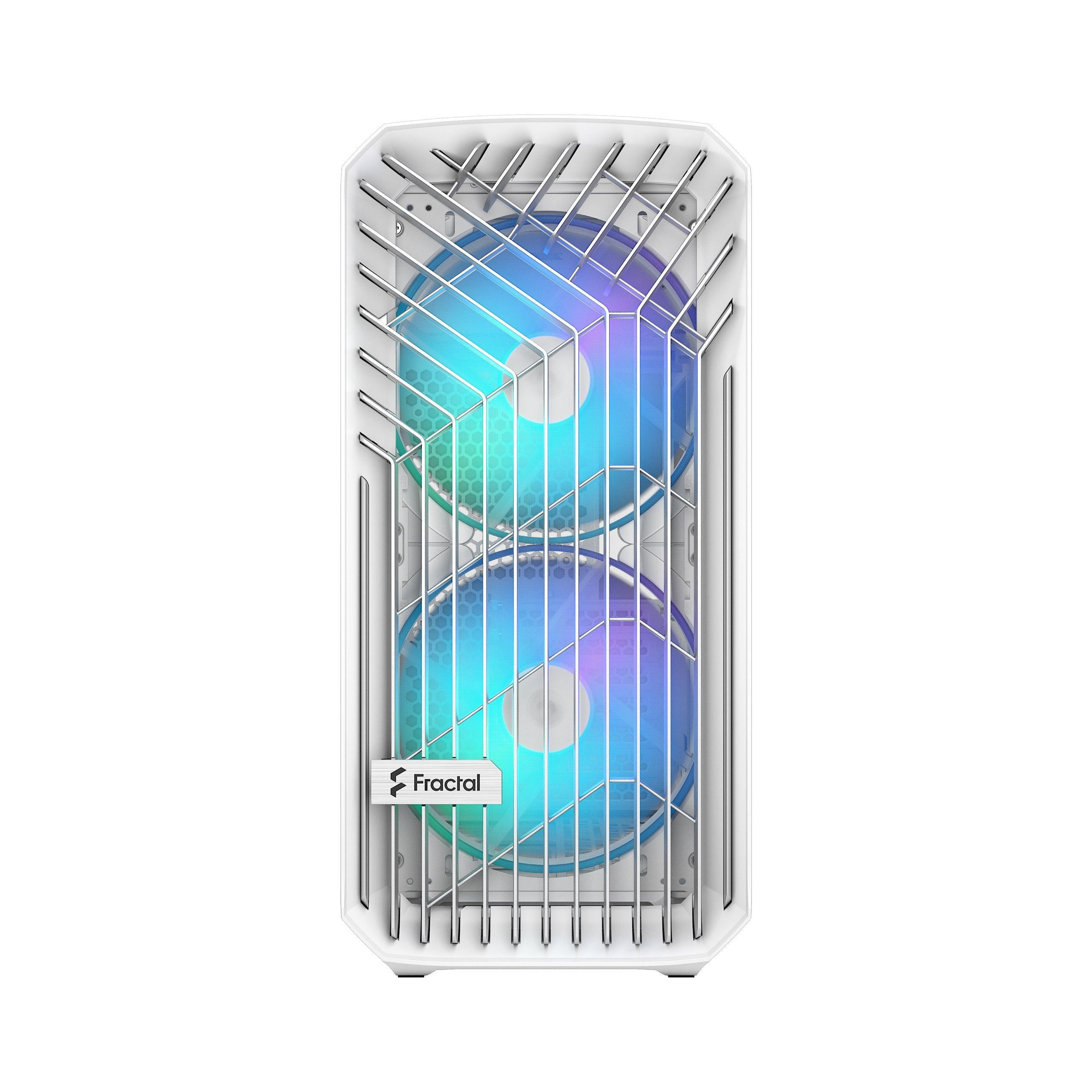 Caja Pc Fractal Design Compact Rgb White Tg Clear, Tower-Gehäuse Fd-C-Tor1c-05