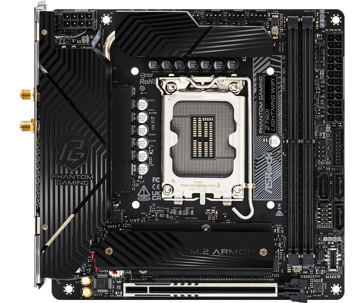EAN 4710483946660 - Asrock Z790I Lightning WiFi Intel Z790 LGA 1700 mini ITX imagen 3