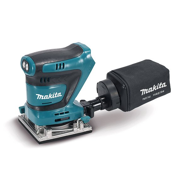 Lijadora De Mano A Batería 18v Sin Acu. Dbo482z Makita