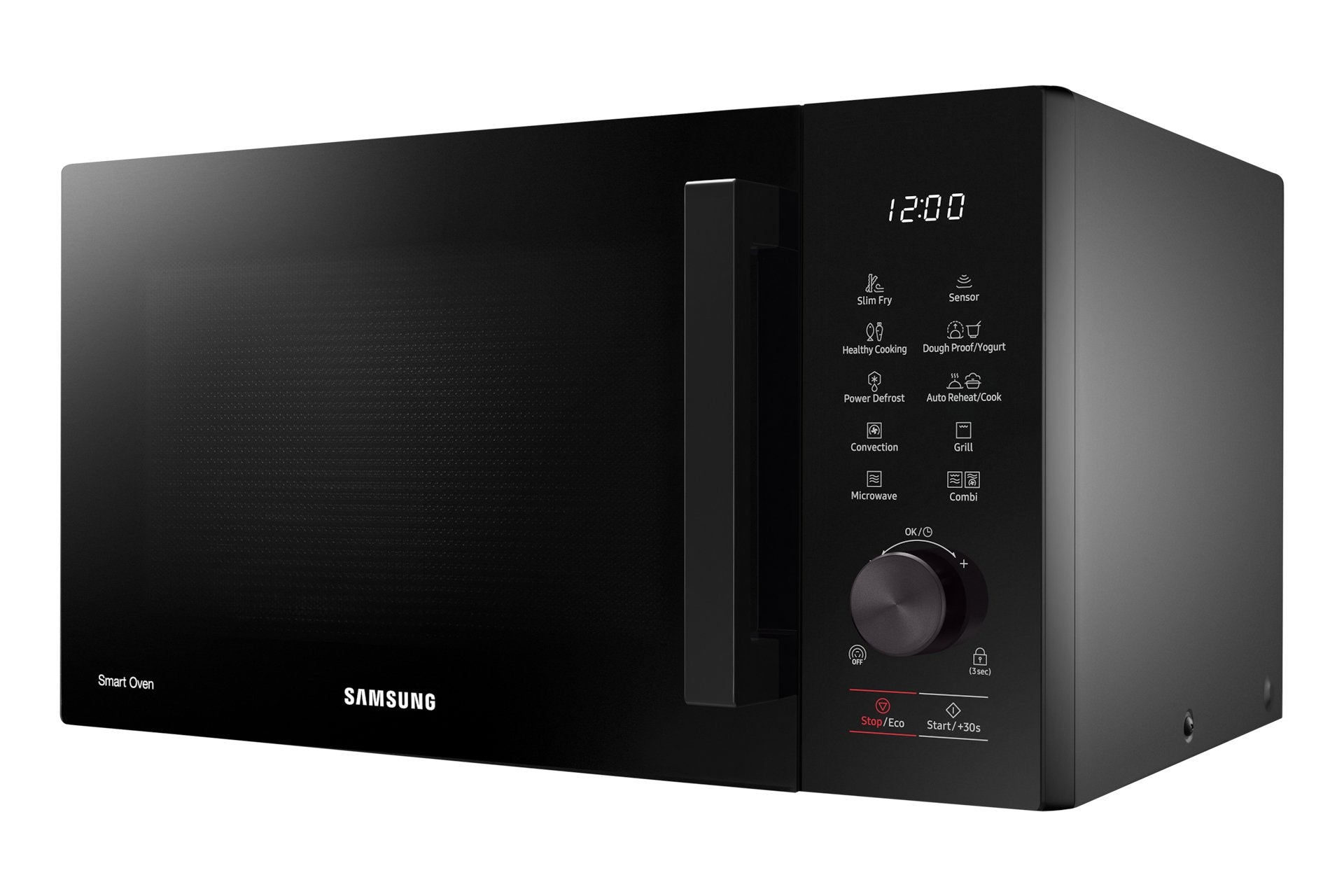 Microondas Samsung Mc28a5137ck/E1  Con Convección 28l 900w Negro - Sensor Cook