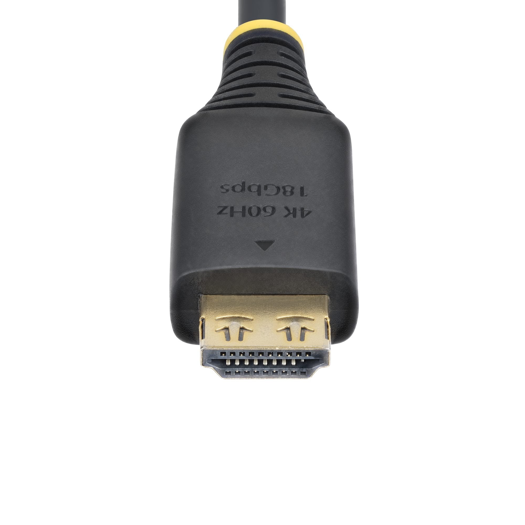 Startech.Com 6ft High Speed Hdmi Cable W/Gripping Connectors, 4k 60hz - Hdmi-Cable Mit Ethernet - 1.8 M