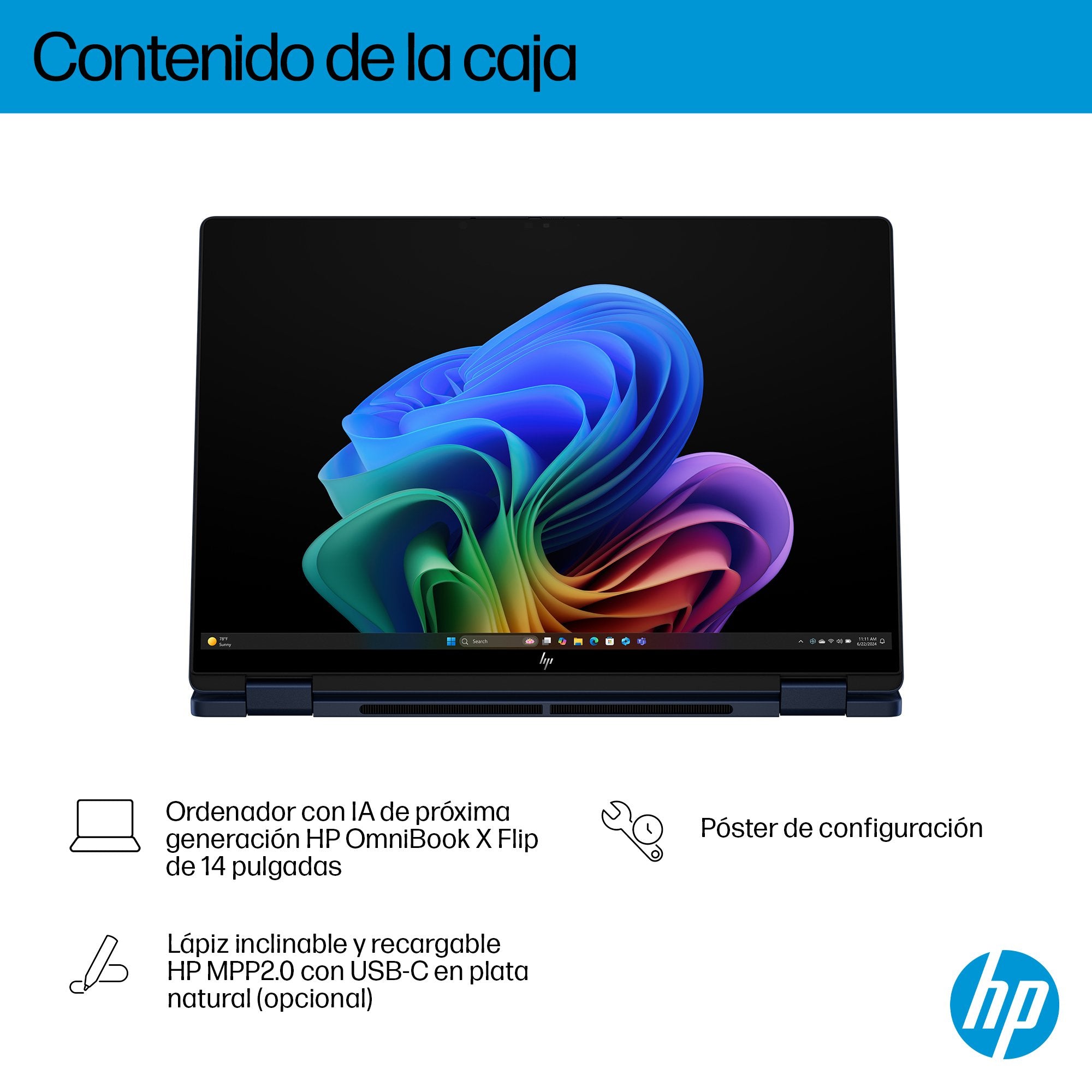 Portátil Hp 14 Fm0010ns 14"U7 258v 32gb Ssd 1tb