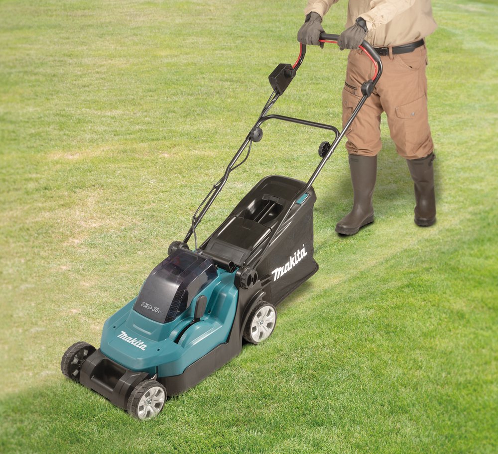 EAN 0088381891172 - Makita DLM382Z cortadora de césped Batería imagen 2