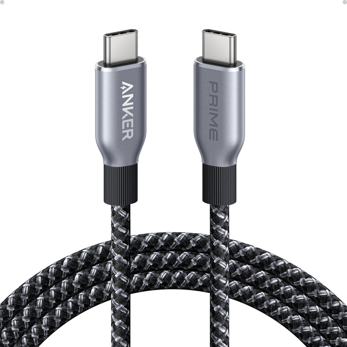 Cable Anker Prime Usb-C To Usb-C Cable (6ft 240w Upcycled-Braided)