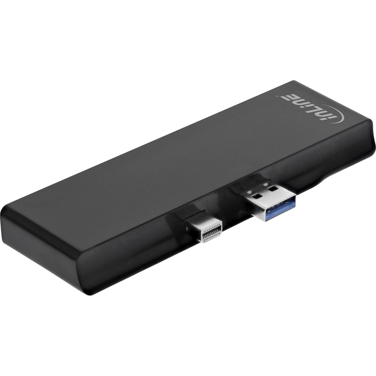 Inline Multihub, Surface Pro 4/5/6, 3 Puertos Usb 3.2 Tipo A Hembra, Hdmi 4k, Lector De Tarjetas, Negro
