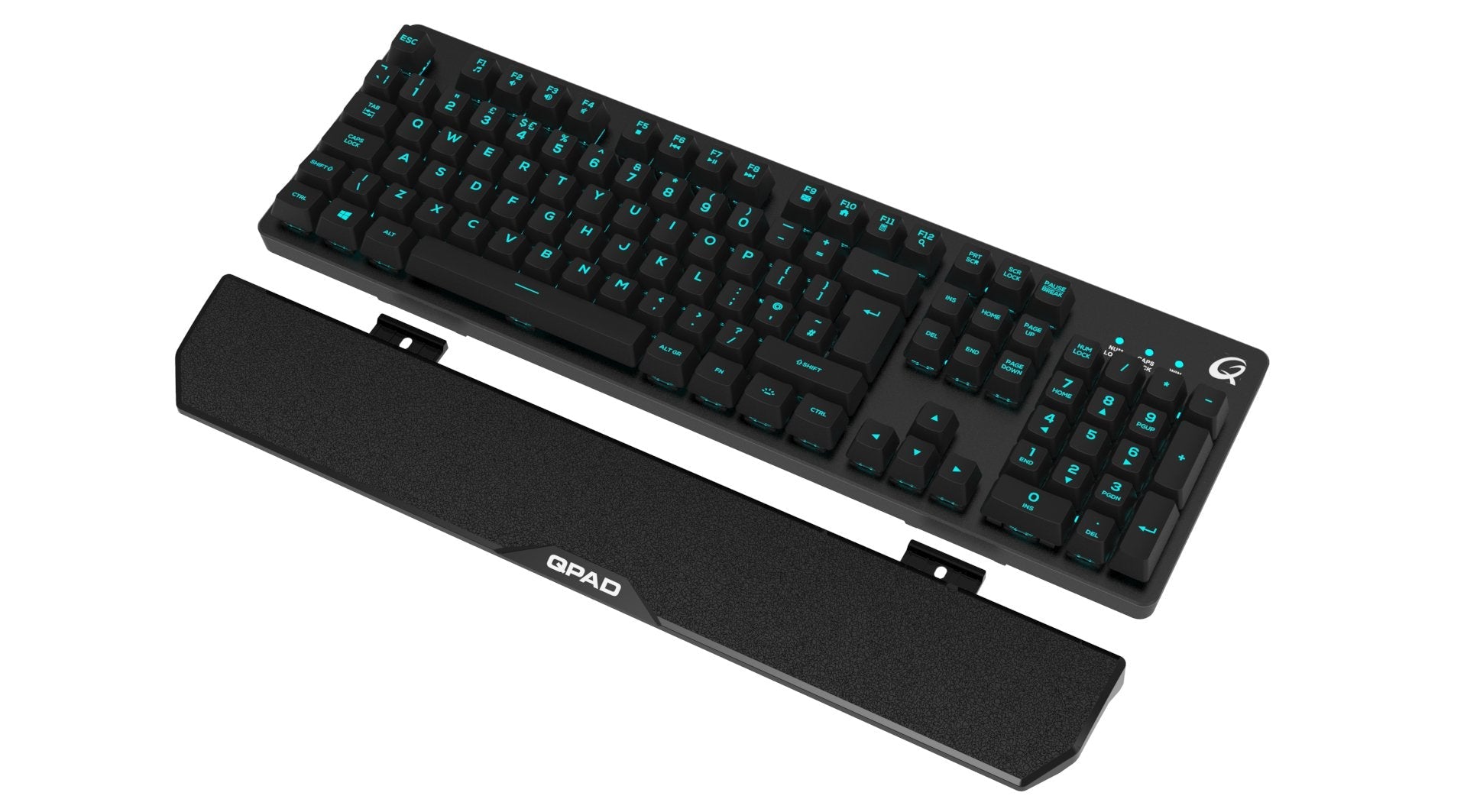 EAN 4715109798180 - QPAD MK-40 teclado Juego USB QWERTZ Alemán Negro imagen 3