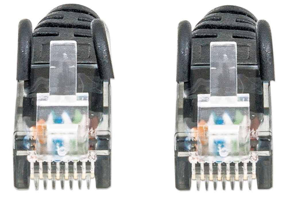 EAN 0766623342070 - Intellinet 342070 cable de red Negro 3 m U/UTP (UTP) imagen 4