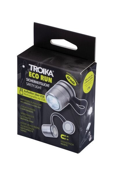 EAN 4024023202032 - TROIKA ECO RUN Gris Linterna de montaje magnético SMD LED imagen 4