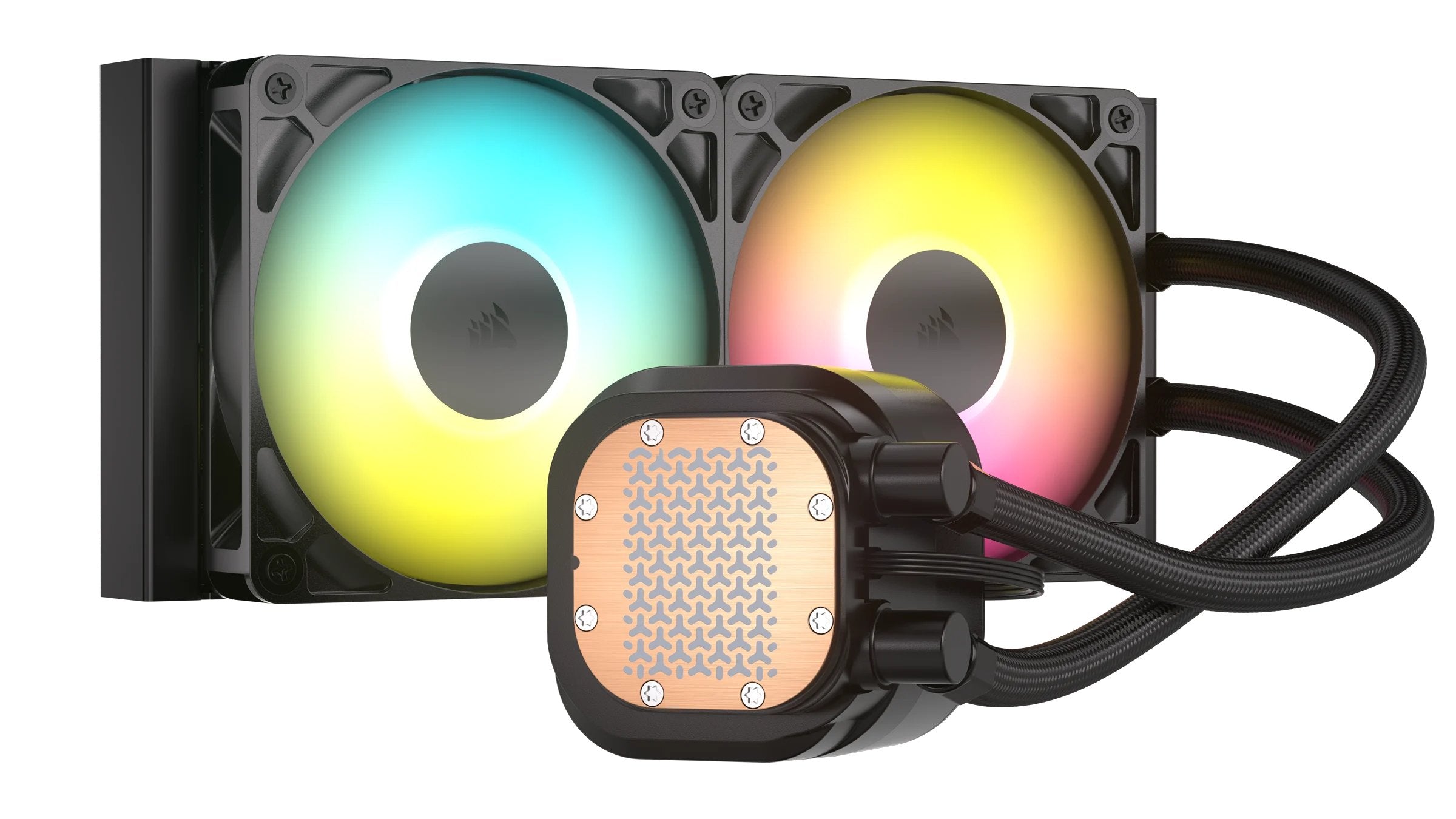 Refrigerador Liquido Cpu Corsair Nautilus 240 (2x240mm) Black Argb Cw-9060092-Ww