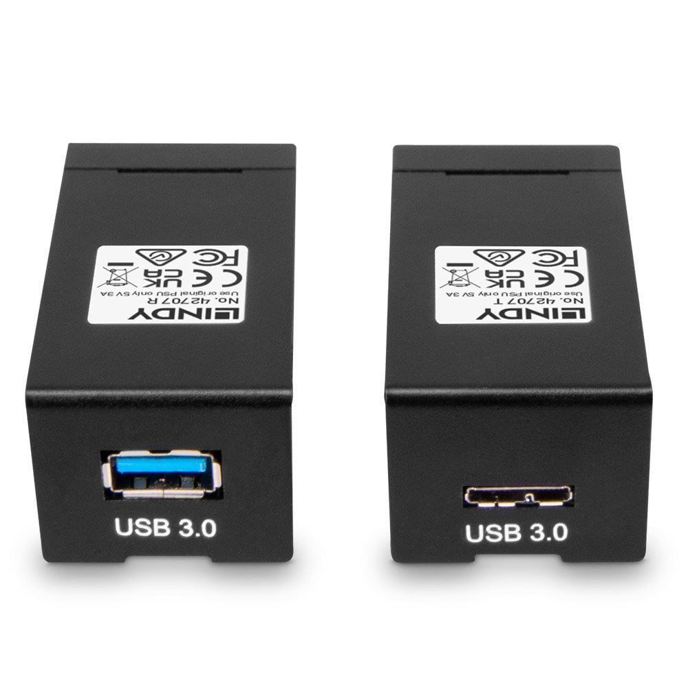 Lindy 42707 Extensor Usb 3.1 3.0 Lwl Fibre Optic 400m