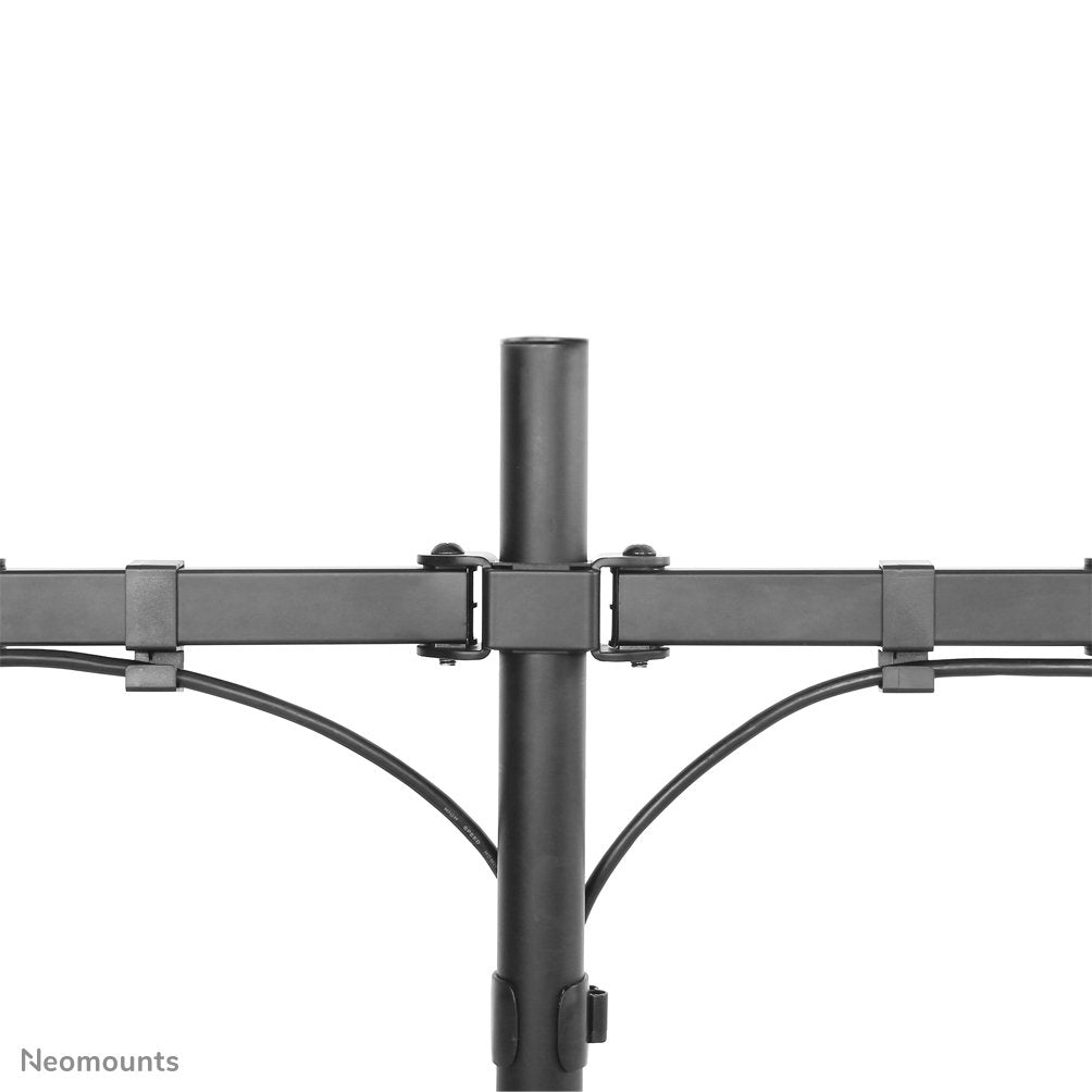 Newstar  Negro Fpma-D550ddblack El Fpma-D550ddblack Es Un Soporte De Escritorio Con 3 Puntos De Giro Para 2 Pantallas Lcd/Led/Tft De Hasta 32".