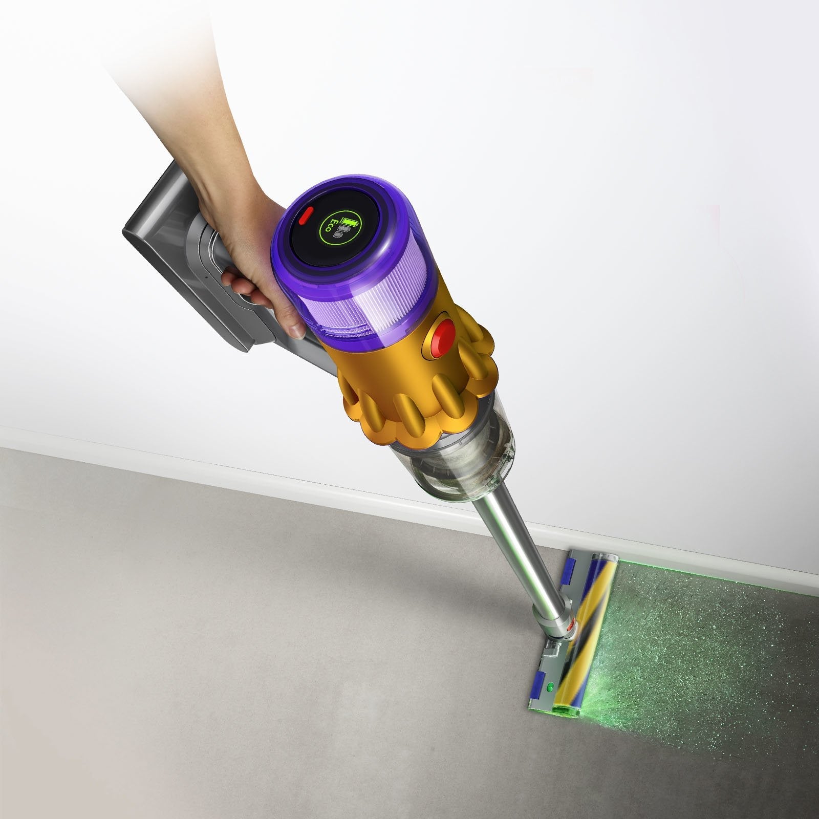 EAN 5025155065099 - Dyson V12 Slim Absolute Aspiradora escoba 2 en 1 Batería Secar Filtro higiénico Sin bolsa Níquel, Púrpura imagen 13